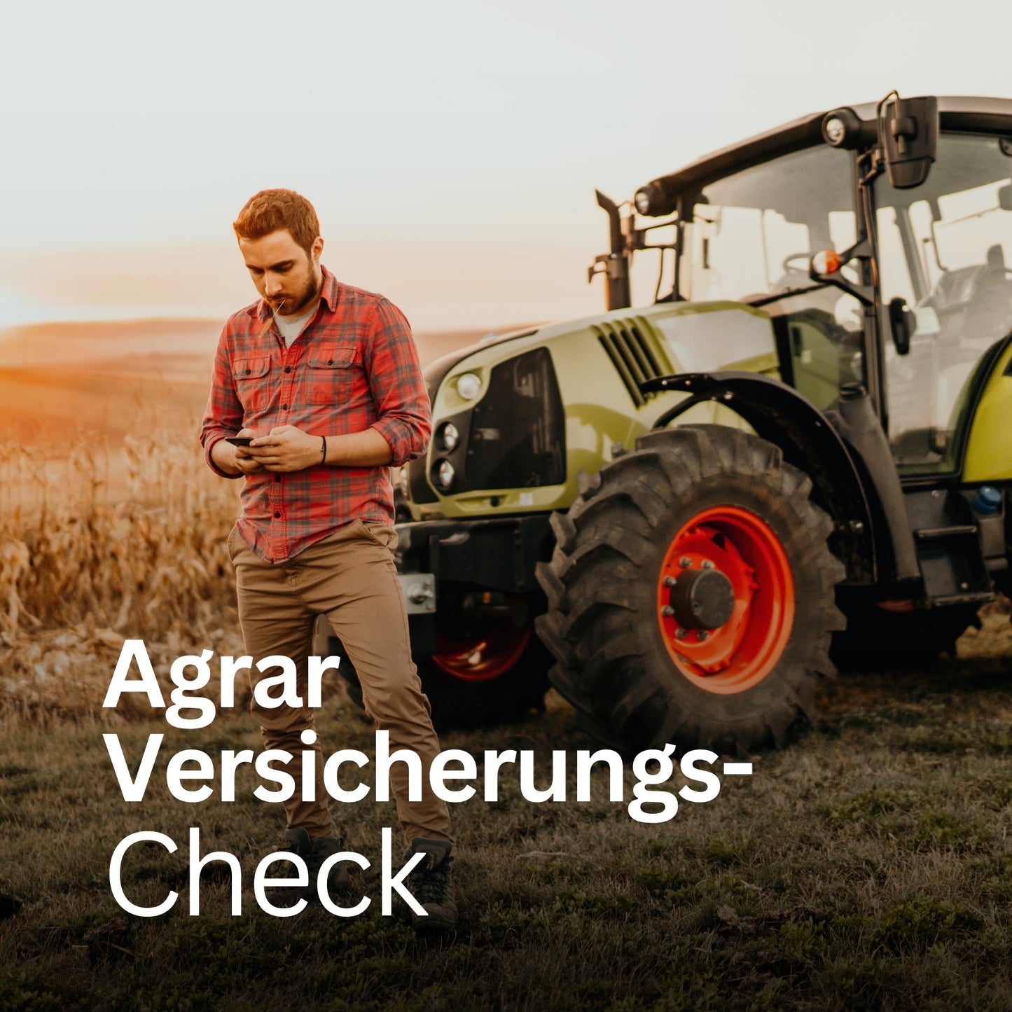 Agrar Versicherungs-Check - Postvorlage für Social Media