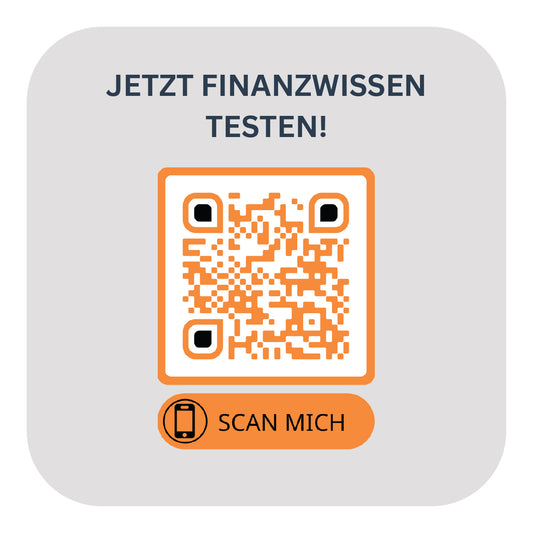 Jetzt Finanzwissen testen - Bierdeckel mit Deinem QR-Code | 1.000 Stk.