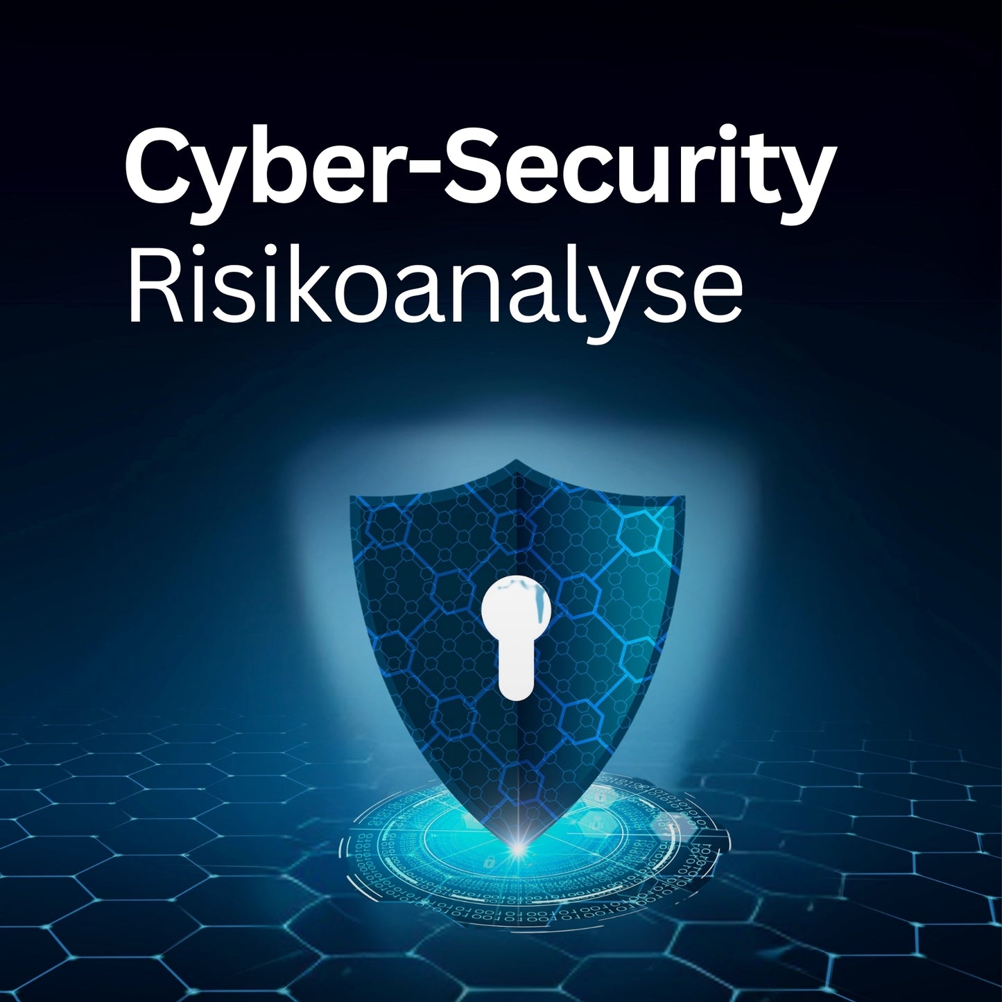 Cyber-Security Risikoanalyse - Postvorlage für Social Media