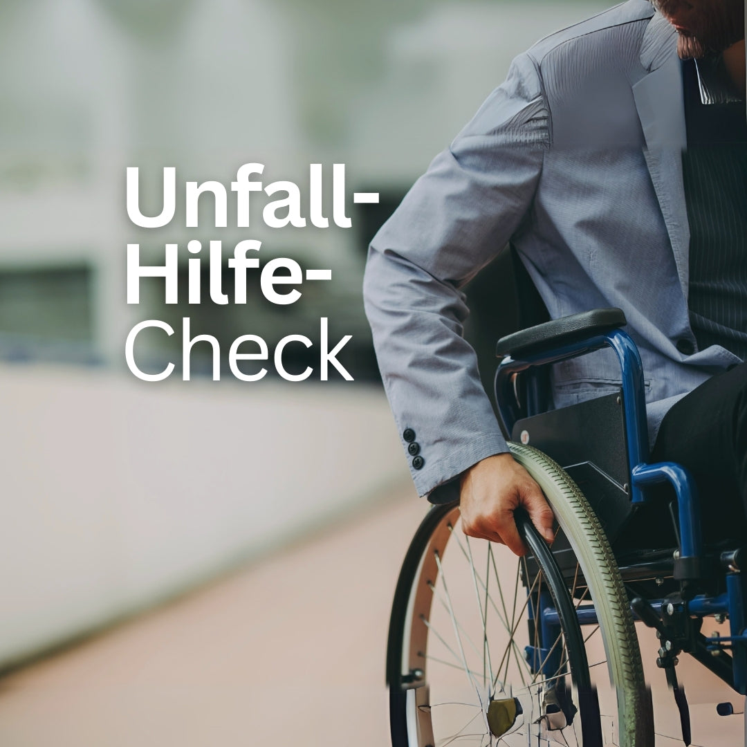 Unfall-Hilfe-Check Postvorlage für Social Media