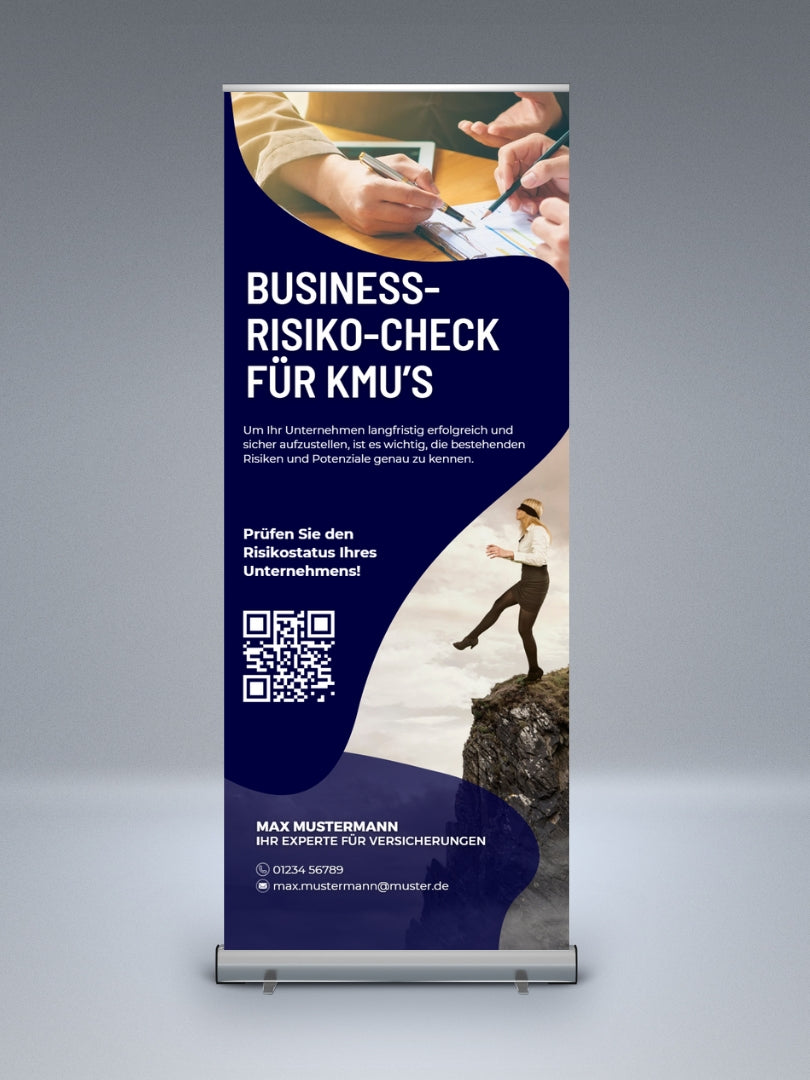 Business-Risiko-Check für KMU's - Rollup - 1 Stk.