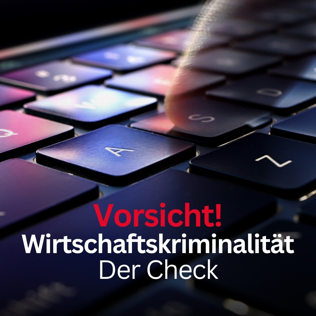 Wirtschaftskriminalität - Der Check, Postvorlage für Social Media