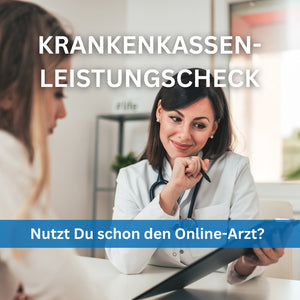 Krankenkassen-Set an Post-Vorlagen für Social Media, WhatsApp-Status und Co.