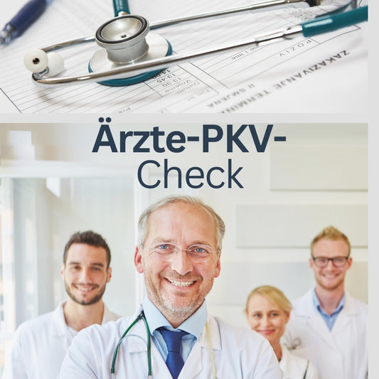 Ärzte PKV Check Postvorlage für Social Media