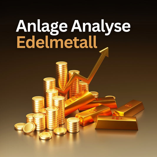 Anlage Analyse Edelmetalle, Postvorlage für Social Media