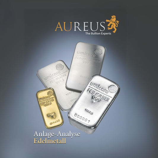 AUREUS Anlageanalyse Edelmetalle, Postvorlage für Social Media