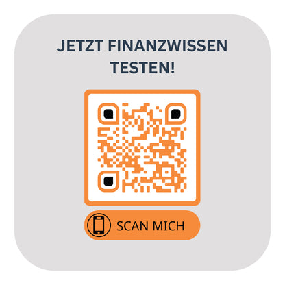 Jetzt Finanzwissen testen - Bierdeckel mit Deinem QR-Code | 1.000 Stk.