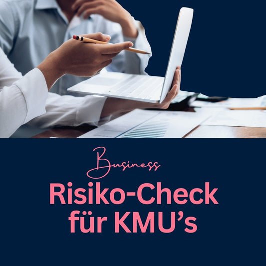 Business-Risiko-Check für KMU´s - Postvorlage für Social Media