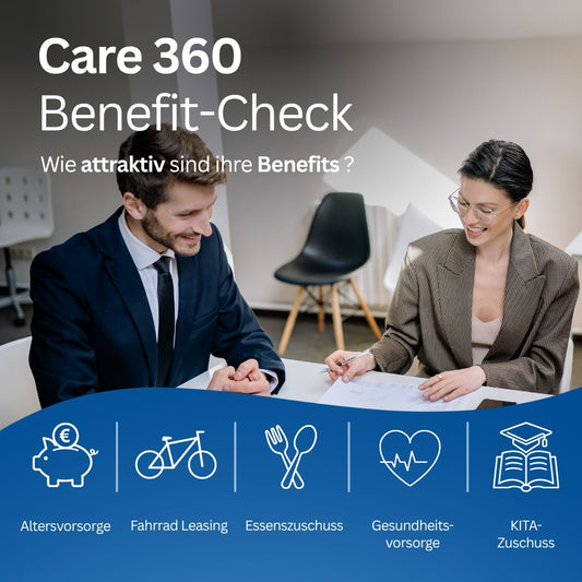 Care 360 Benefit-Analyse - Postvorlage für Social Media
