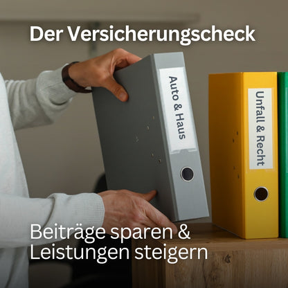 Der Versicherungscheck - Postvorlage für Social Media