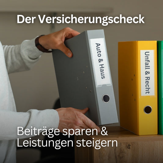 Der Versicherungscheck - Postvorlage für Social Media