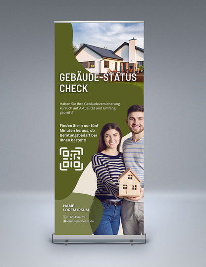 Gebäudeversicherung Status-Check - Rollup | 1 Stk.