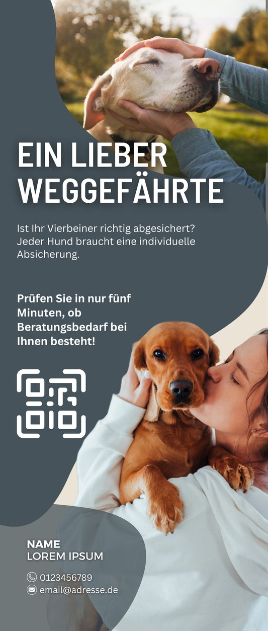 Hunde Versicherungs-Check - Rollup | 1 Stk.