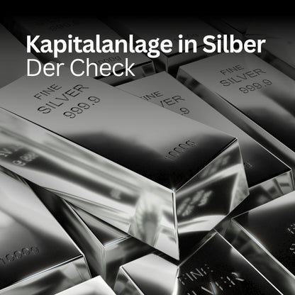 Kapitalanlage in Silber, Postvorlage für Social Media