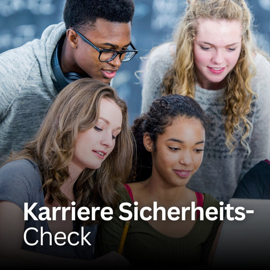 Karriere Sicherheits-Check, Postvorlage für Social Media