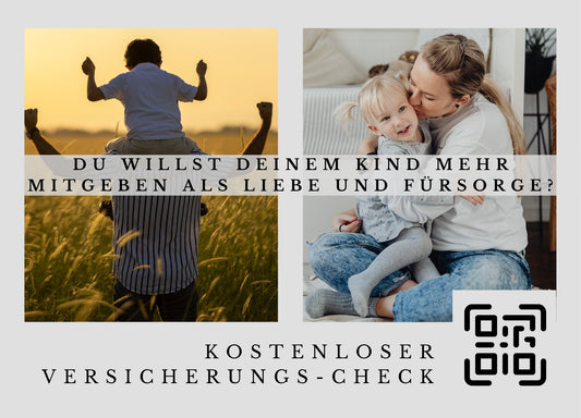 Kinder Sicherheits-Plan- Postkarten mit Deinem QR-Code & Deiner Adresse