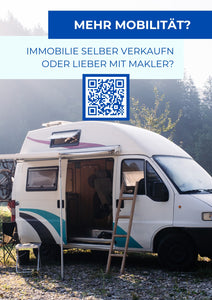 Mehr Mobilität - Poster Din A1 für Kundenstopper oder Schaufenster - twoforty x immo - 3 Stk.