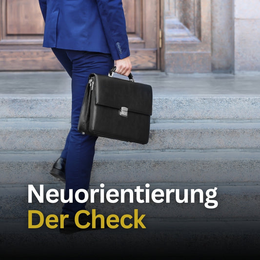 Neuorientierung - Der Check, Postvorlage für Social Media