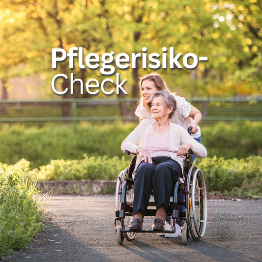 Pflegerisiko-Check Postvorlage für Social Media