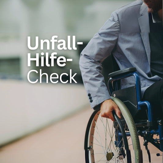 Unfall-Hilfe-Check Postvorlage für Social Media