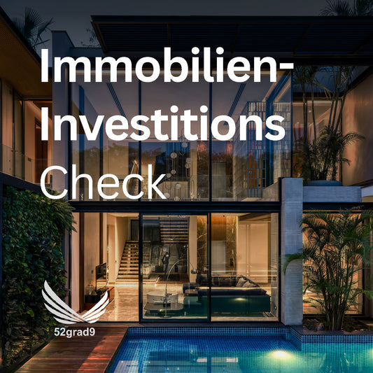 Immobilien Investitions Check - Postvorlage für Social Media