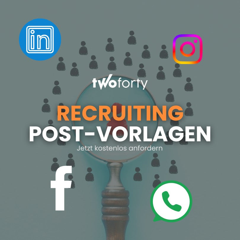 Humorvolle Recruiting Post-Vorlagen für Social Media