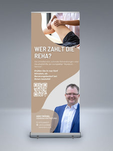 Rehakosten - Rollup | für Physio etc. | 1 Stk.