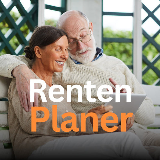 Renten Planer, Postvorlage für Social Media