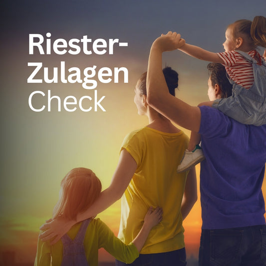 Riester-Zulagen Check, Postvorlage für Social Media