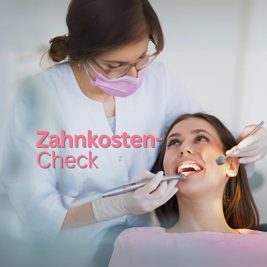 Zahnkosten-Check Postvorlage für Social Media