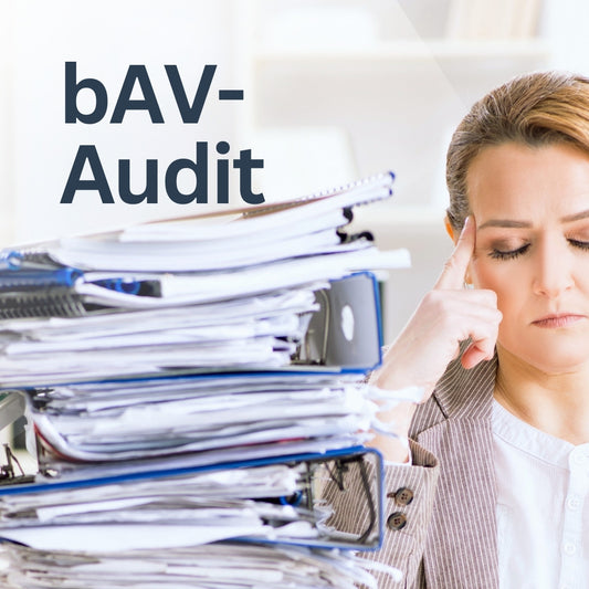 bAV-Audit - Postvorlage für Social Media, WhatsApp-Status und Co.