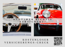 Lade das Bild in den Galerie-Viewer, Oldtimer-Postkarte mit Deinem QR-Code &amp; Deiner Adresse | 250 Stk.
