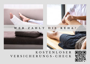 Reha-Postkarte mit Deinem QR-Code & Deiner Adresse | 250 Stk.